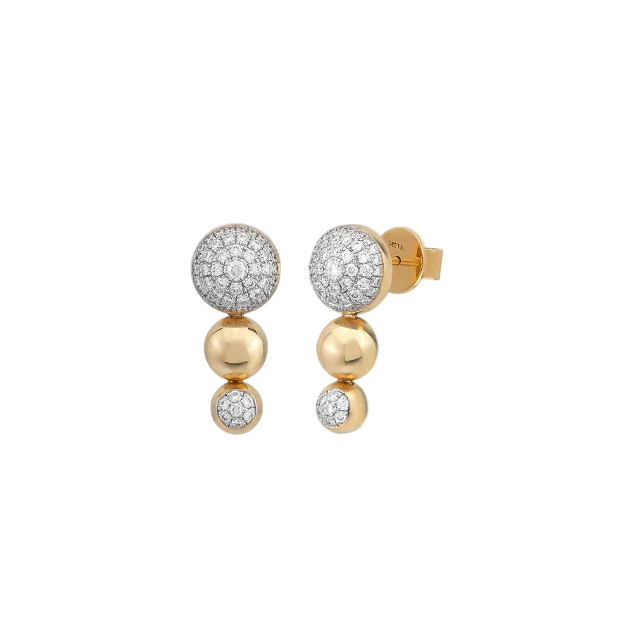 RITA JEWELRY Bubble Drop Earrings