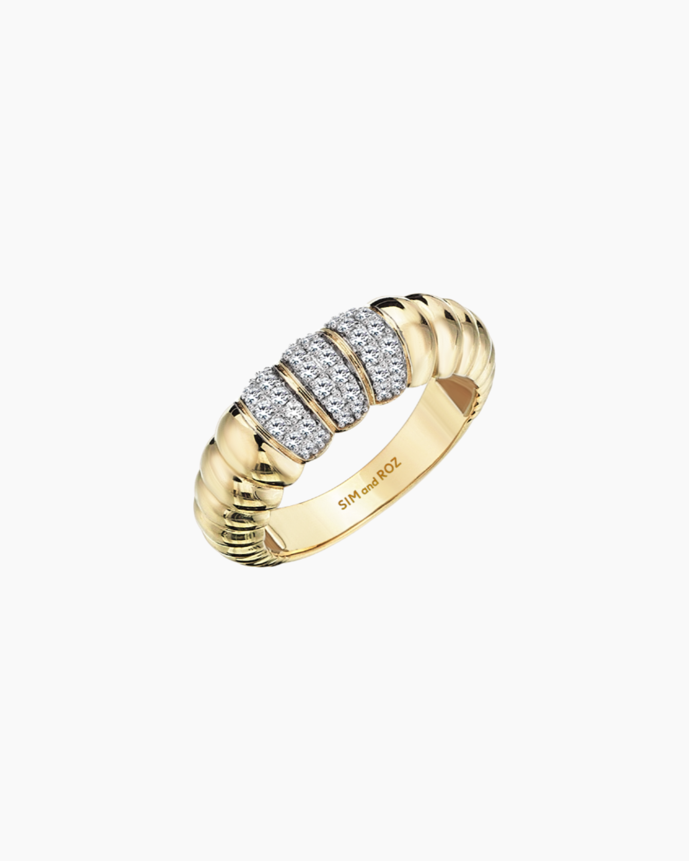 SIM AND ROZ Diamond Morphose Ring