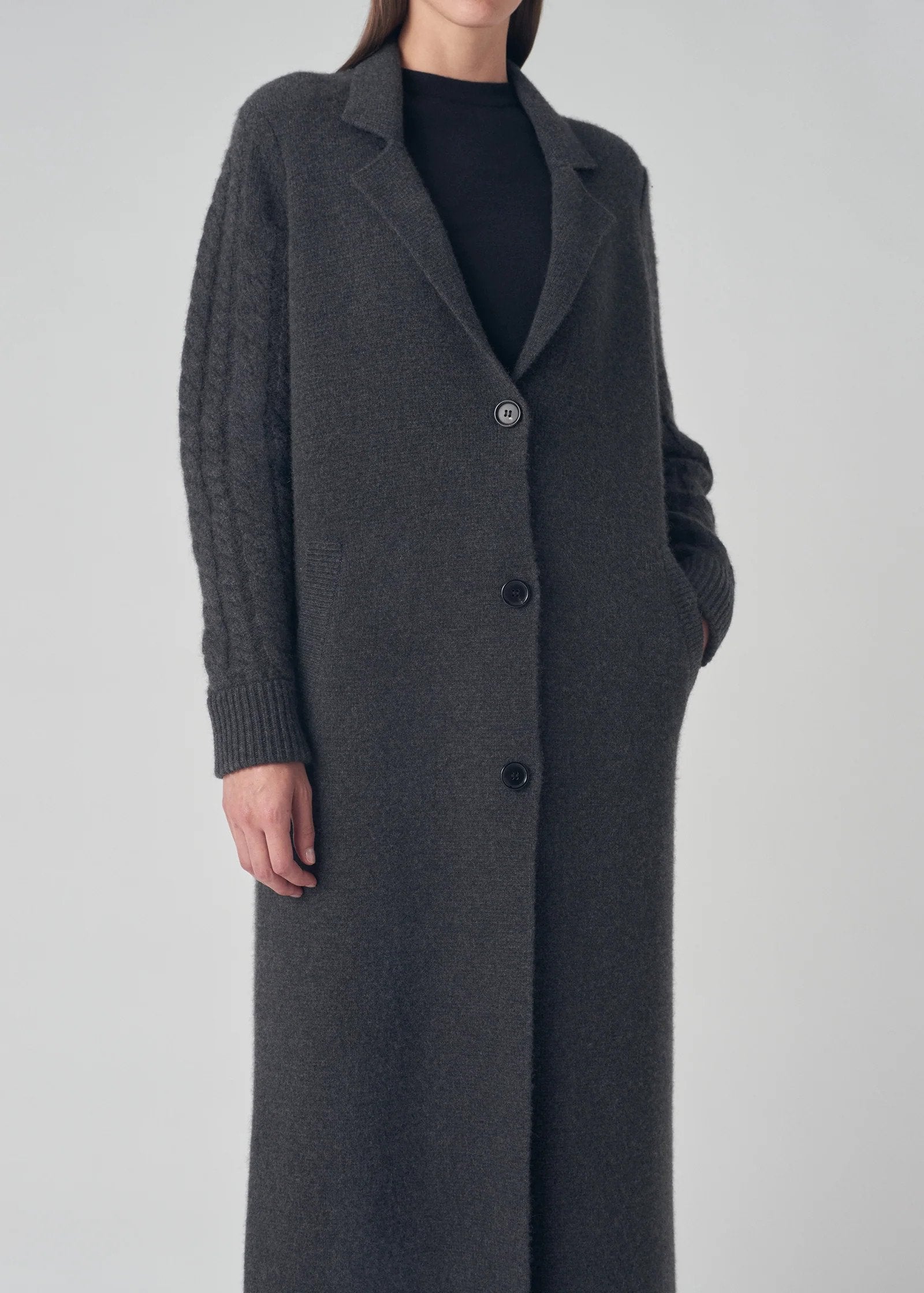 CO Car Coat in Cashmere