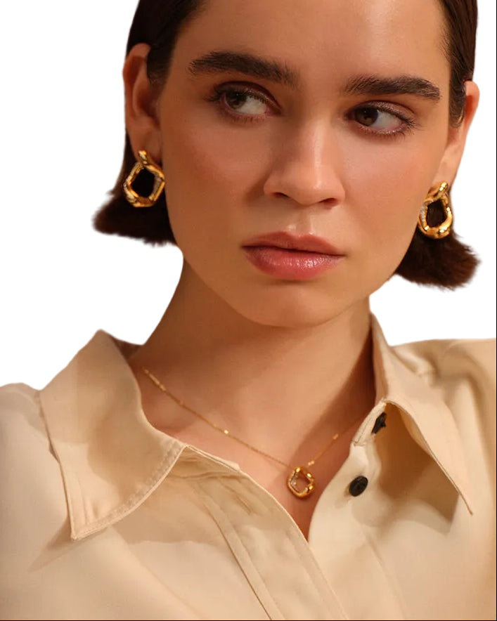 SIM AND ROZ Maxi Stream Earrings