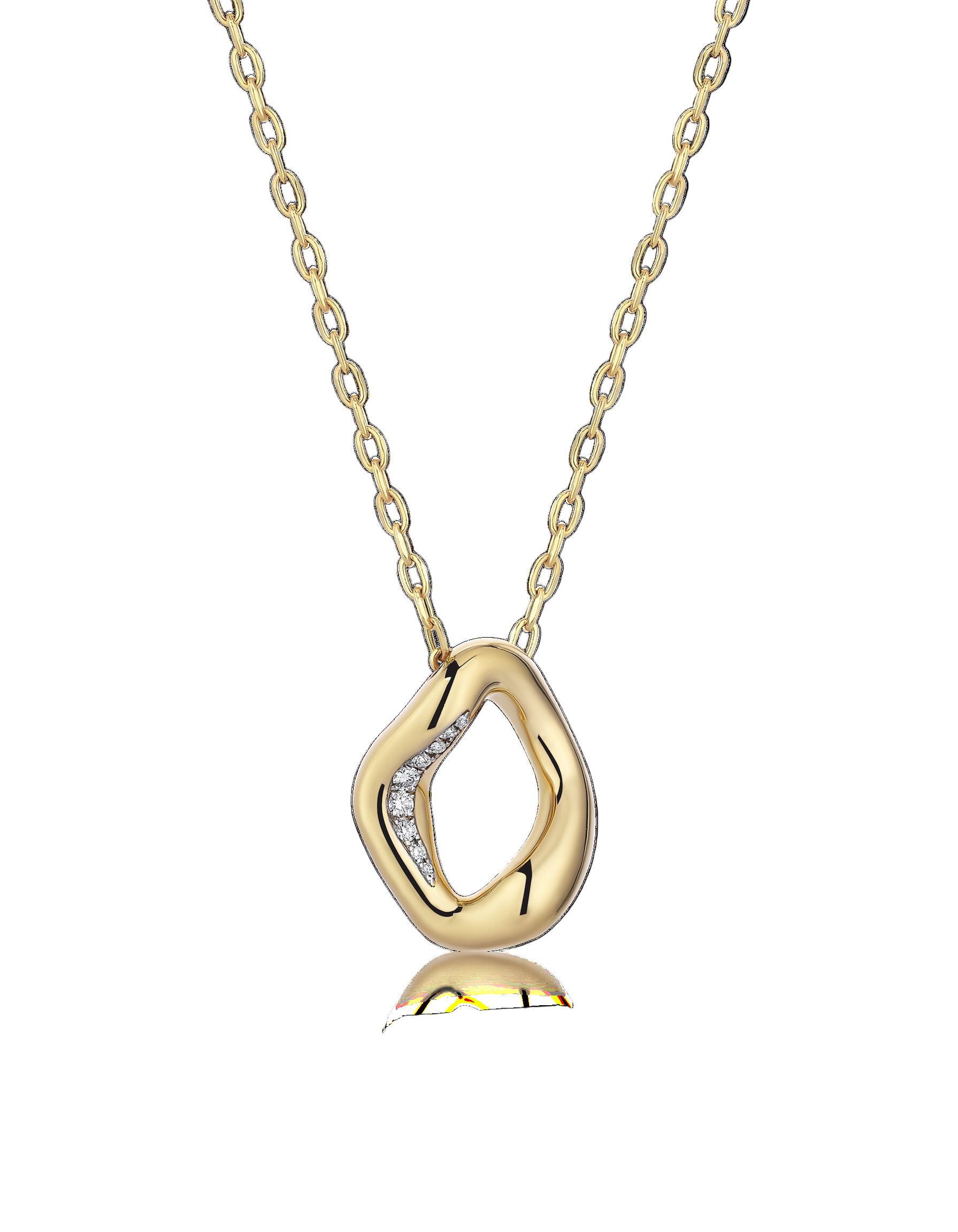 SIM AND ROZ Stream Necklace