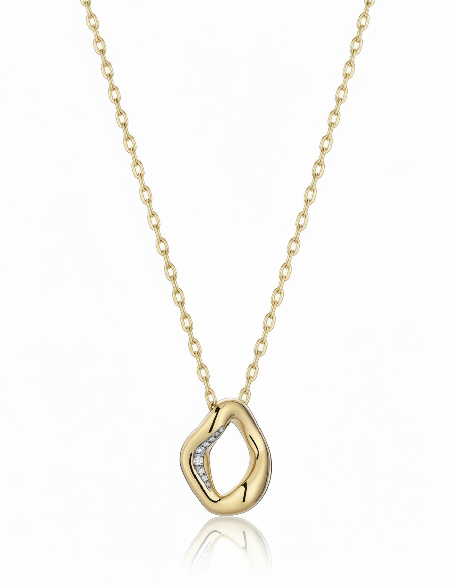 SIM AND ROZ Stream Necklace