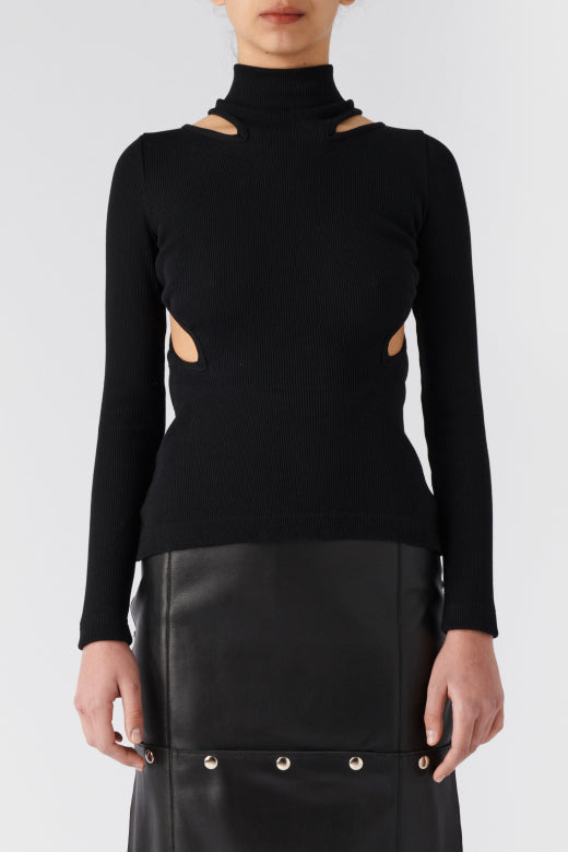 BOYAROVSKAYA Layered Jersey Top