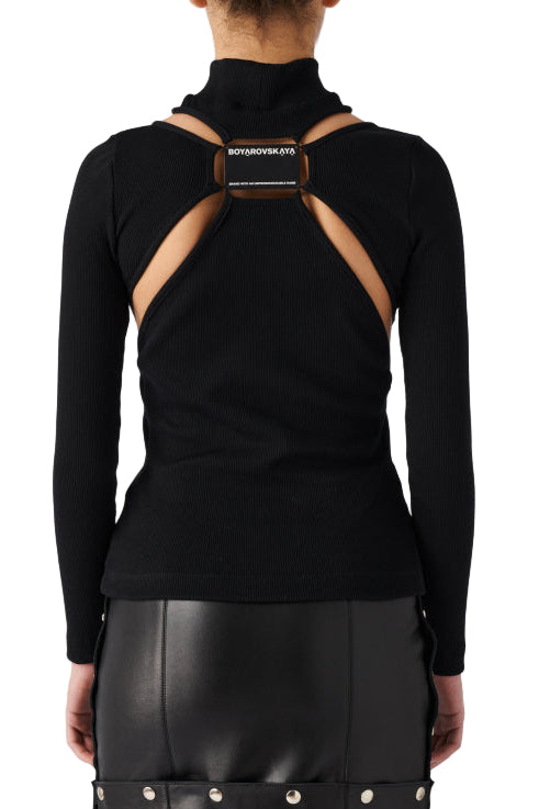 BOYAROVSKAYA Layered Jersey Top