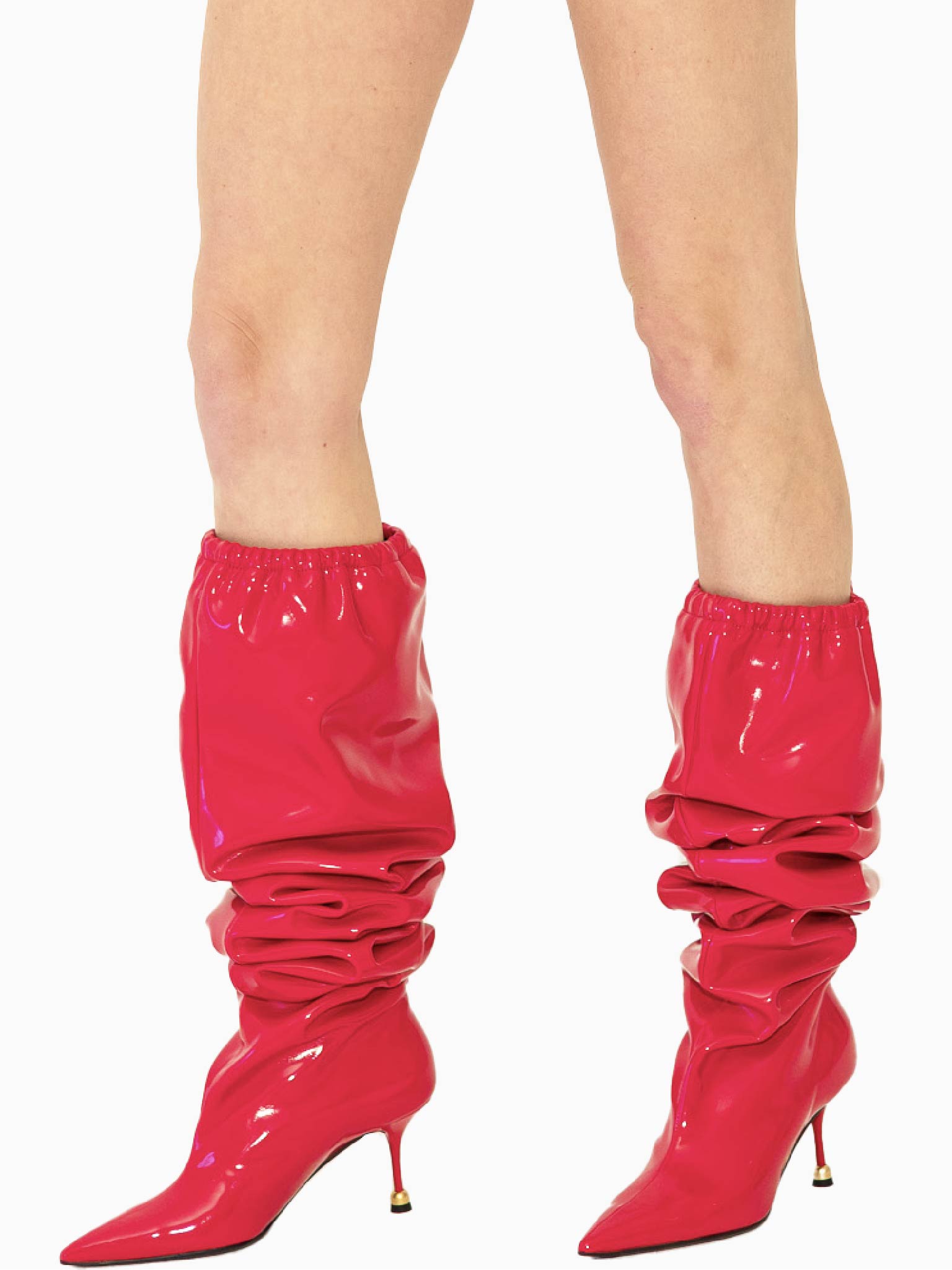 VANDA NOVAK Karla Boot in Red