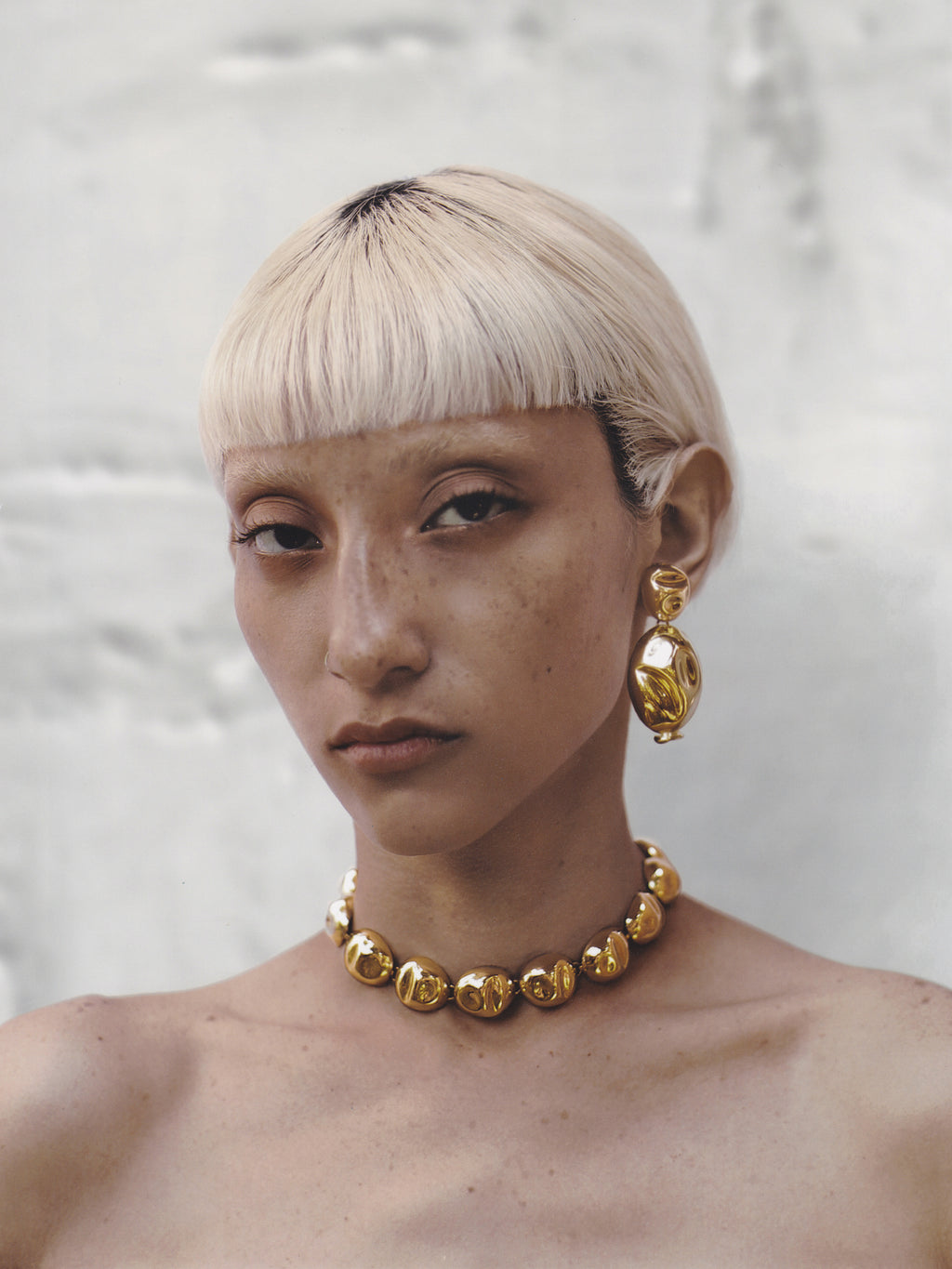 MONICA SORDO Puerto Single Necklace in Silver