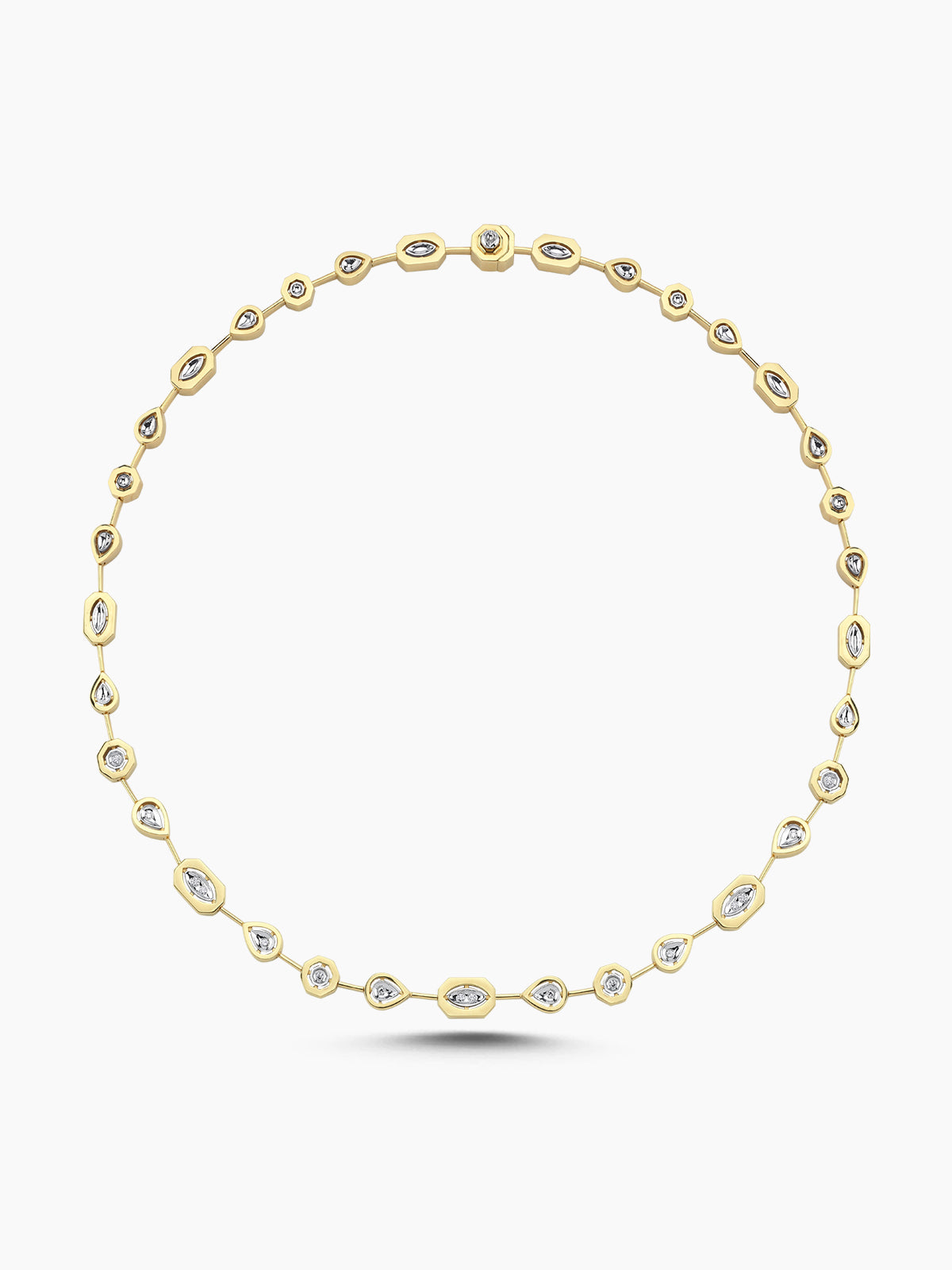 MELIS GORAL Focus Diamond Necklace