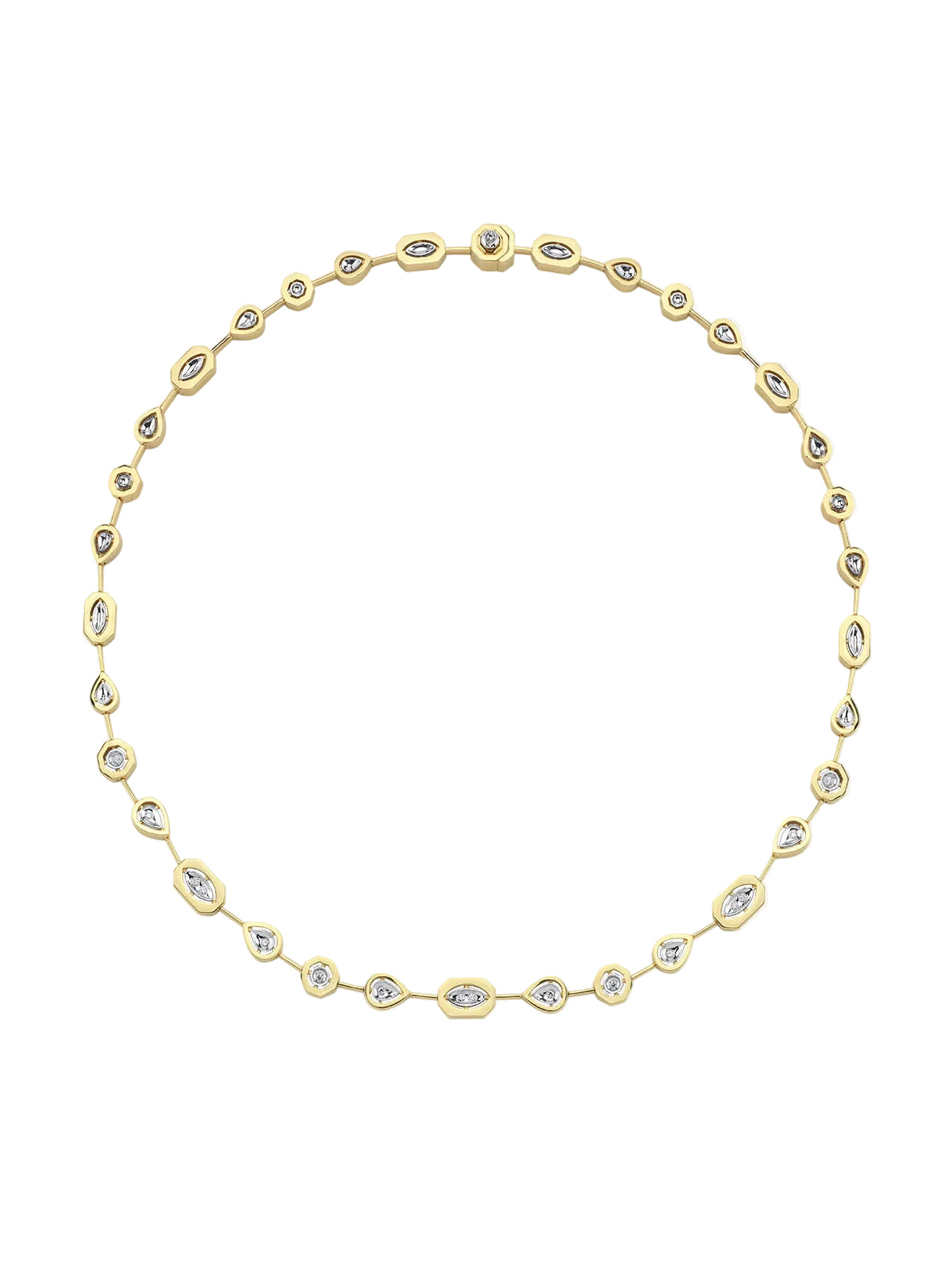MELIS GORAL Focus Diamond Necklace