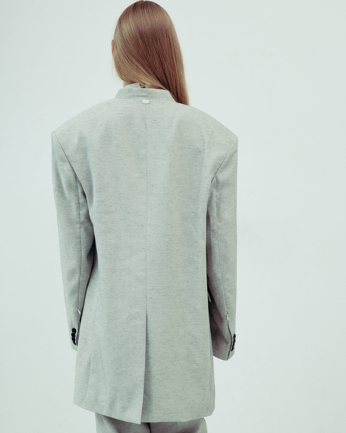 DROP EDITION Oversized Linen Blazer