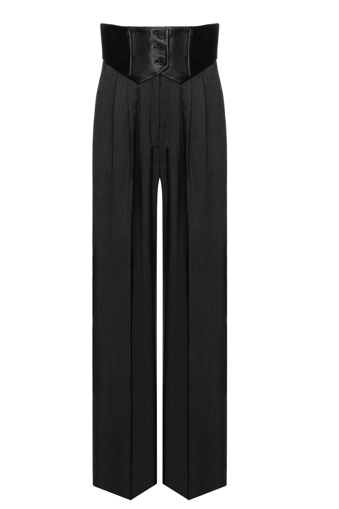 SITUATIONIST Grey Wool Pants