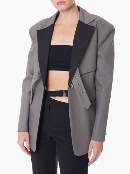 AOTC Double Belted Blazer
