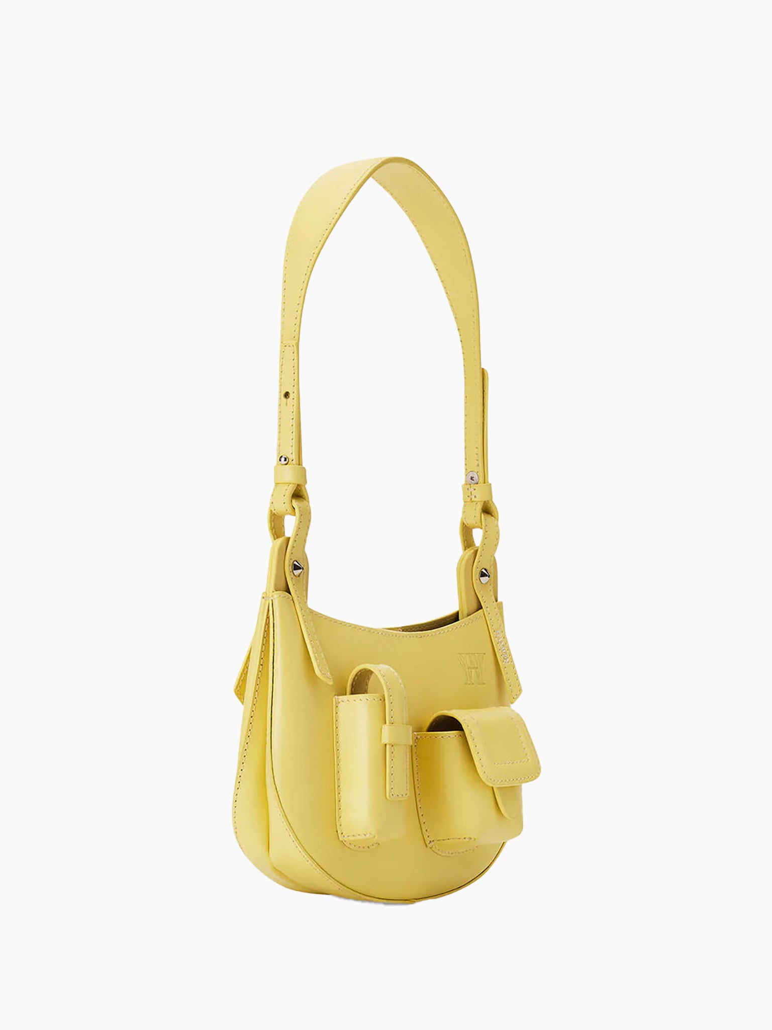 Yellow saddle online bag