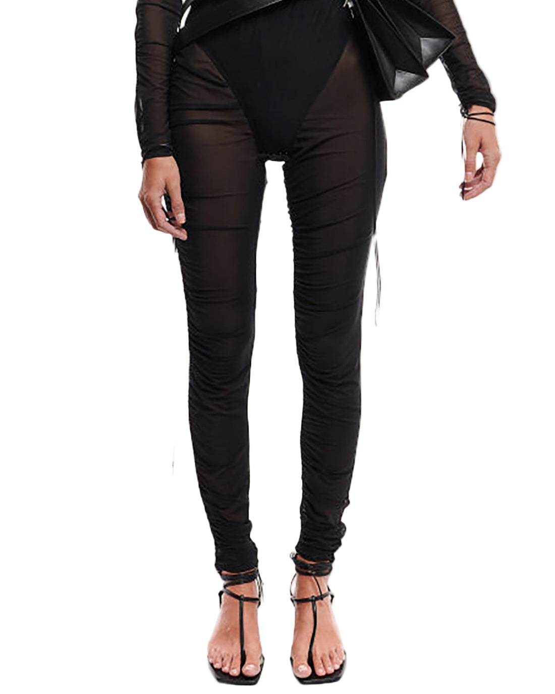 BOYAROVSKAYA Gathered Mesh Legging