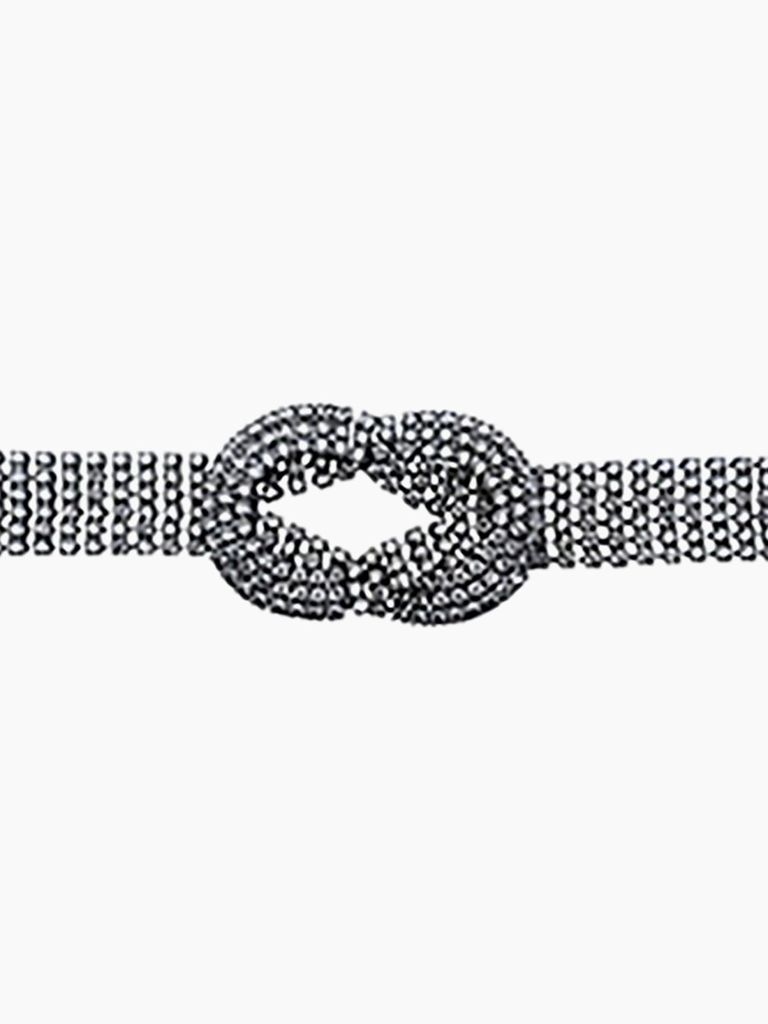 HELENE ZUBELDIA Crystal Bow Bracelet