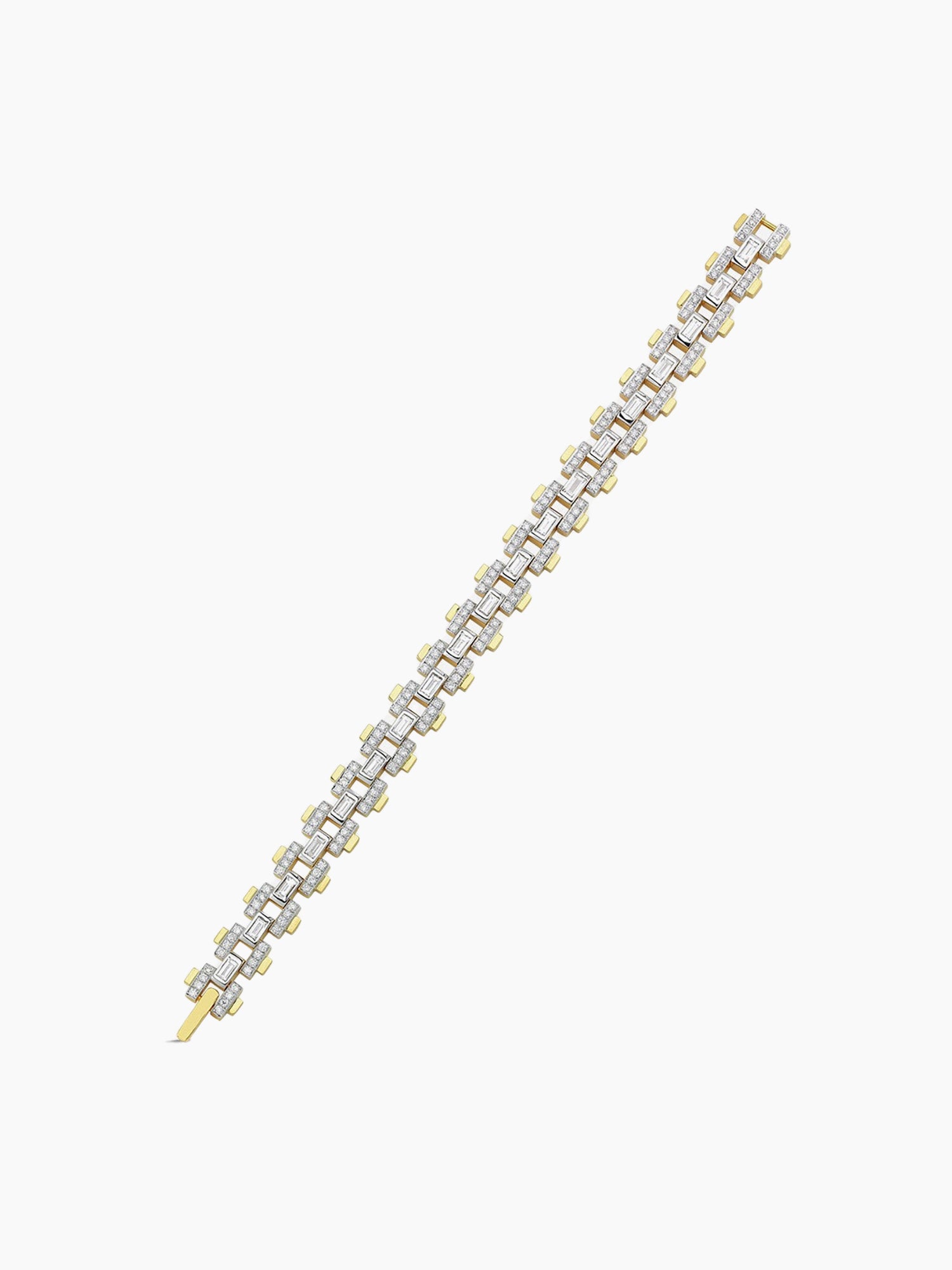 MELIS GORAL Luna Diamond Link Bracelet