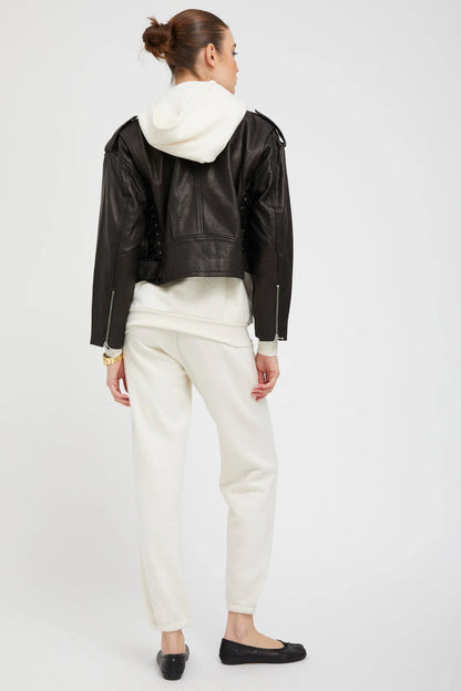 SPRWMN Moto Jacket with Eyelet