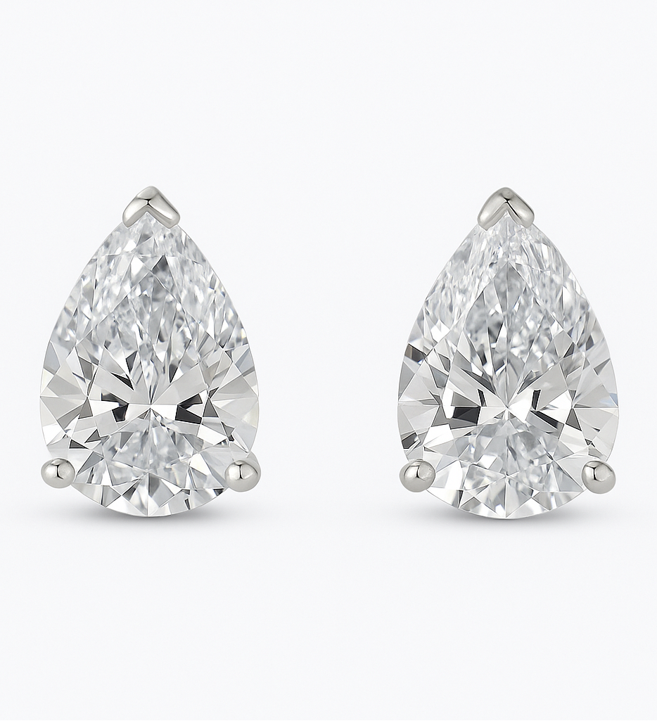 LUMENIRI Classic Pear Studs