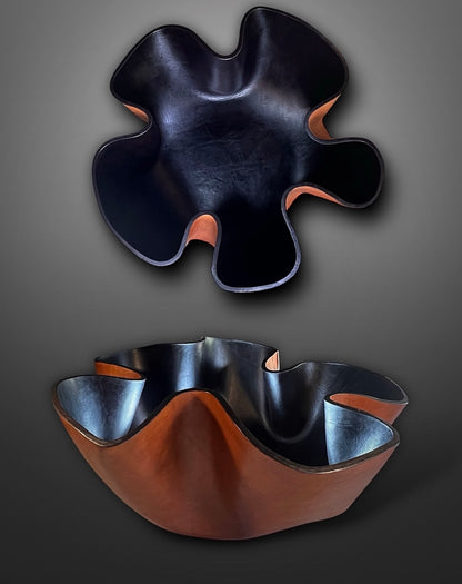 FULANO MENGANO Leather Bowl 1