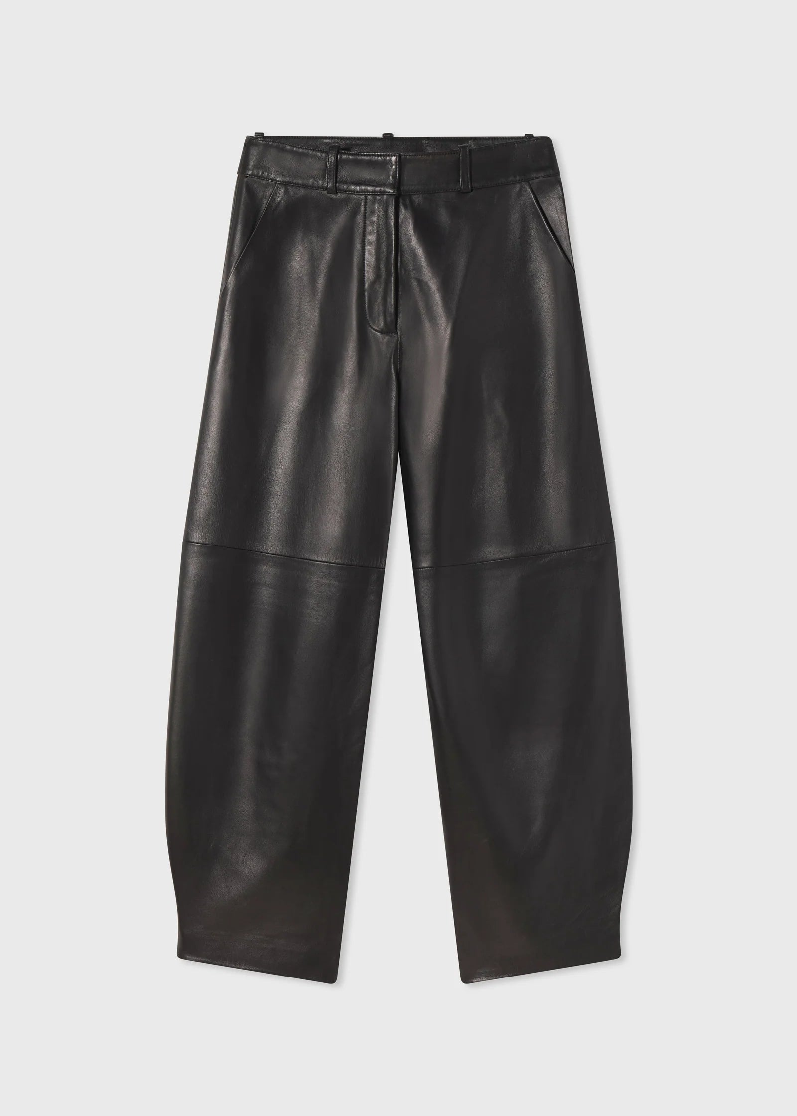 CO Curved Leather Trouser