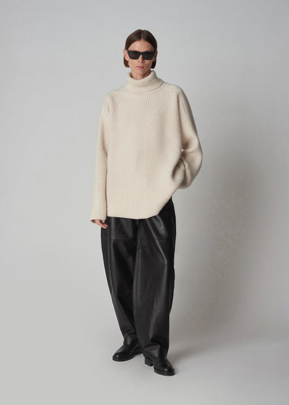 CO Turtleneck Sweater In Cashmere