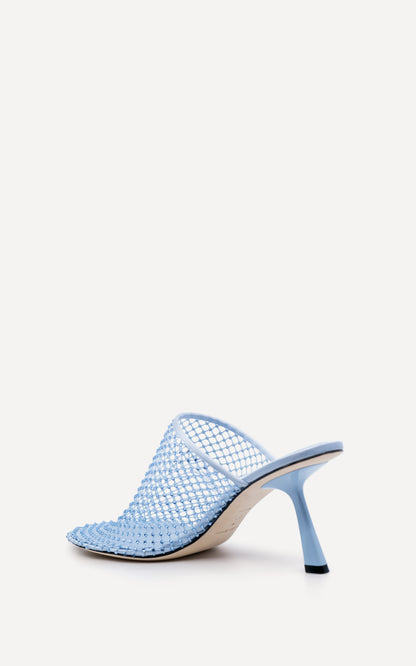 STUDIO AMELIA Dolly Mule in Blue