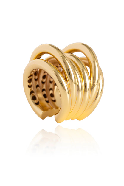 FEDERICA TOSI Ale Ring In Gold