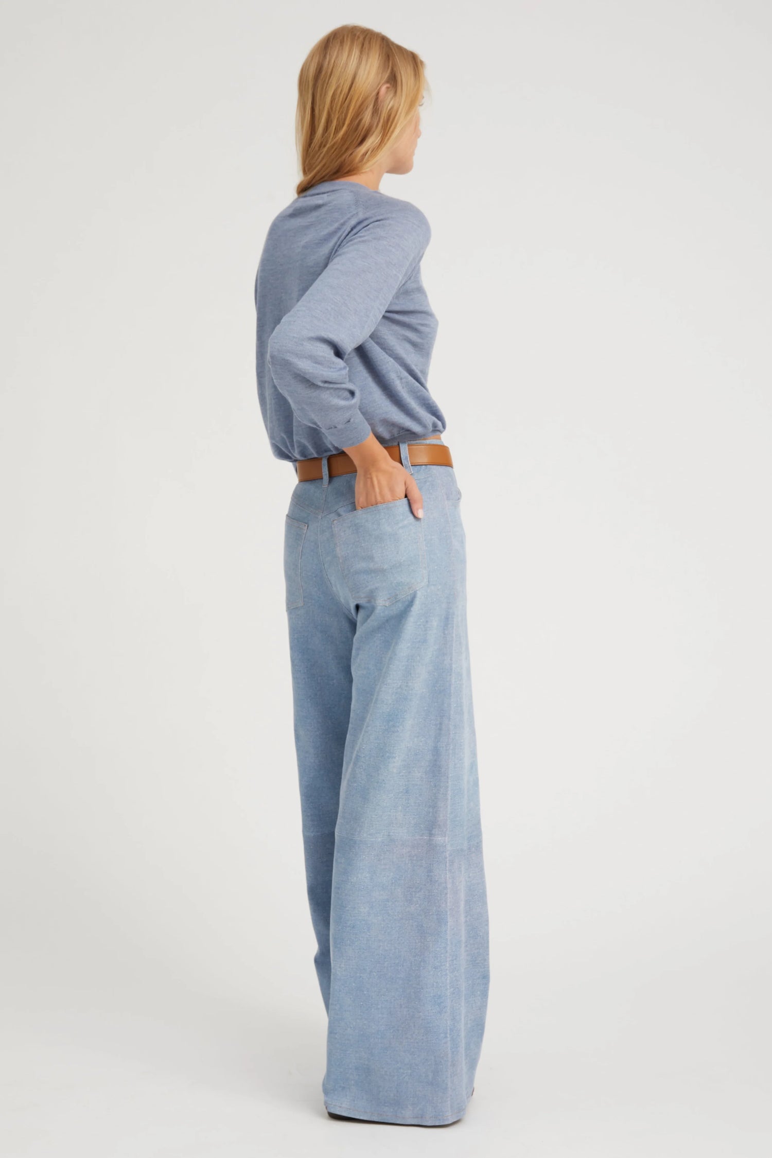SPRWMN 5 Pocket Wide Leg