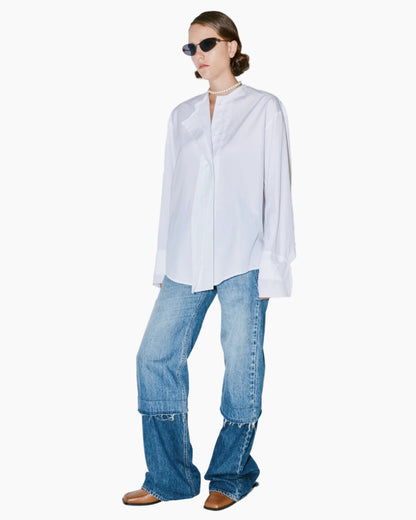 FACON JACMIN Chaim Shirt in White