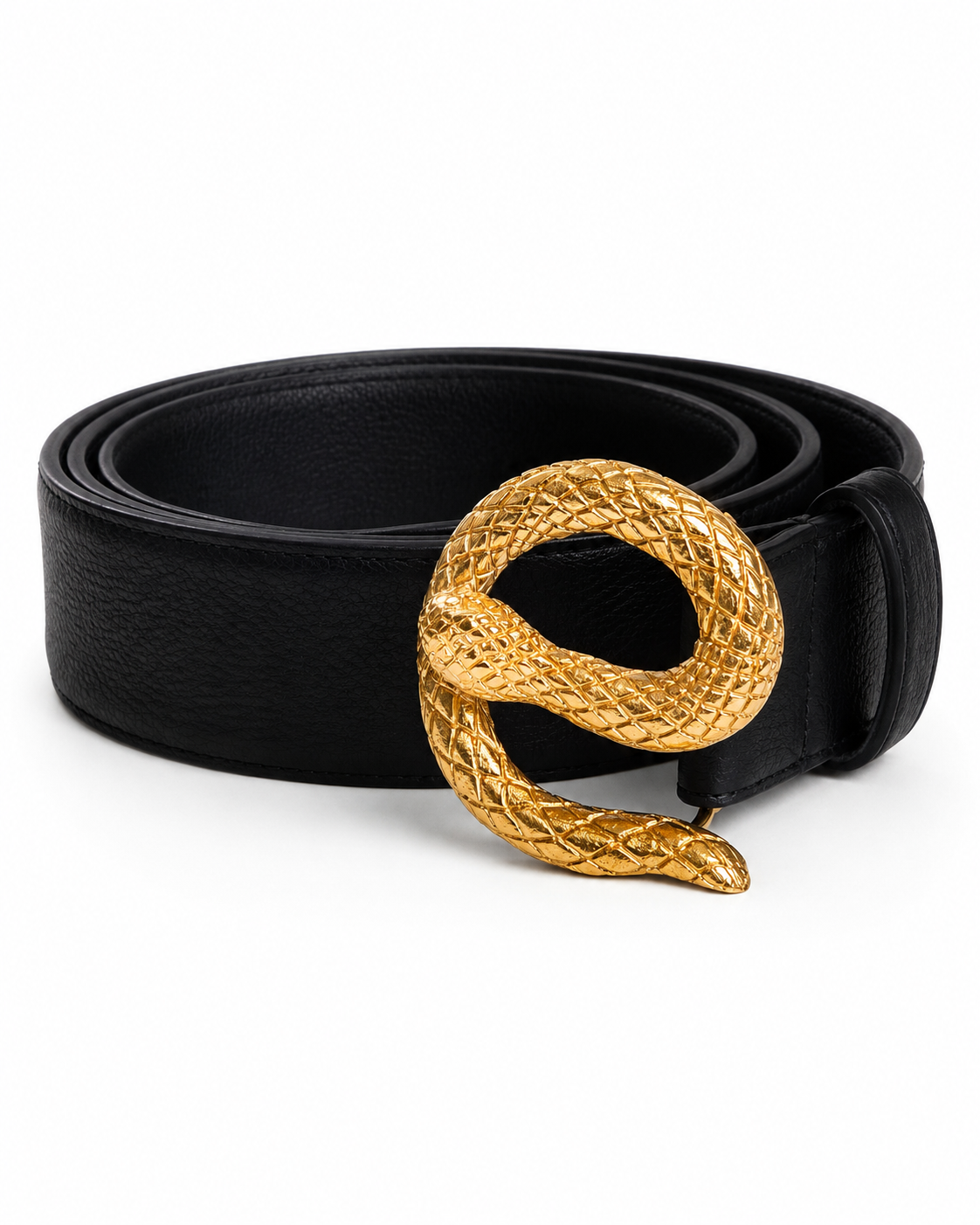 ELSA VALENCIA Valentina Wide Snake Belt