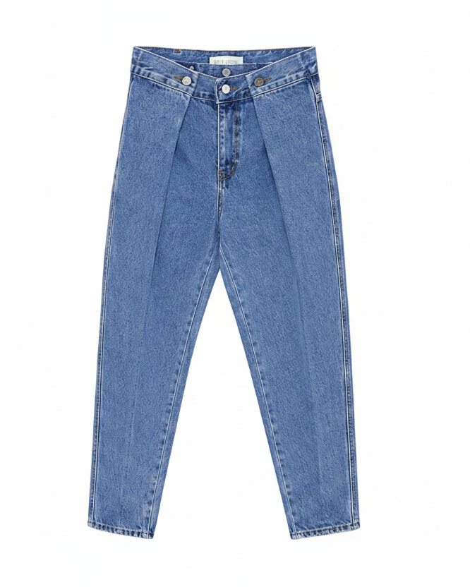 DROP EDITION Adjustable Bleu Jeans