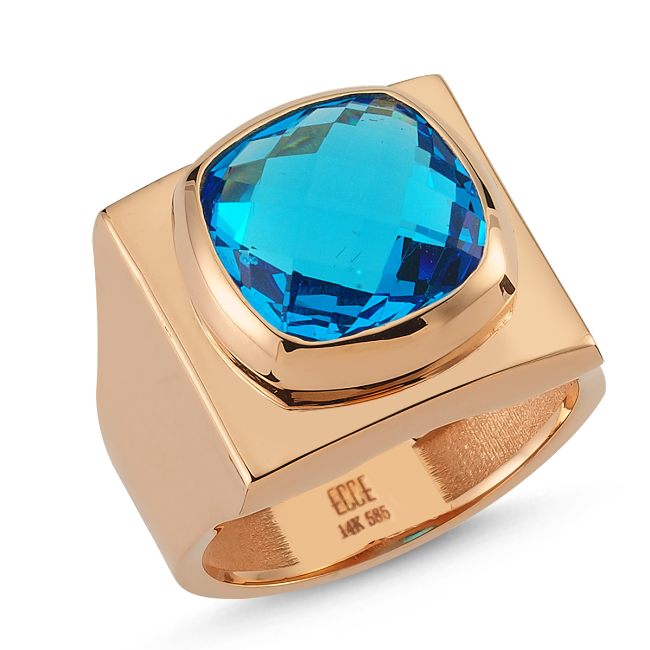 ECCE Turquoise Chevalier Ring