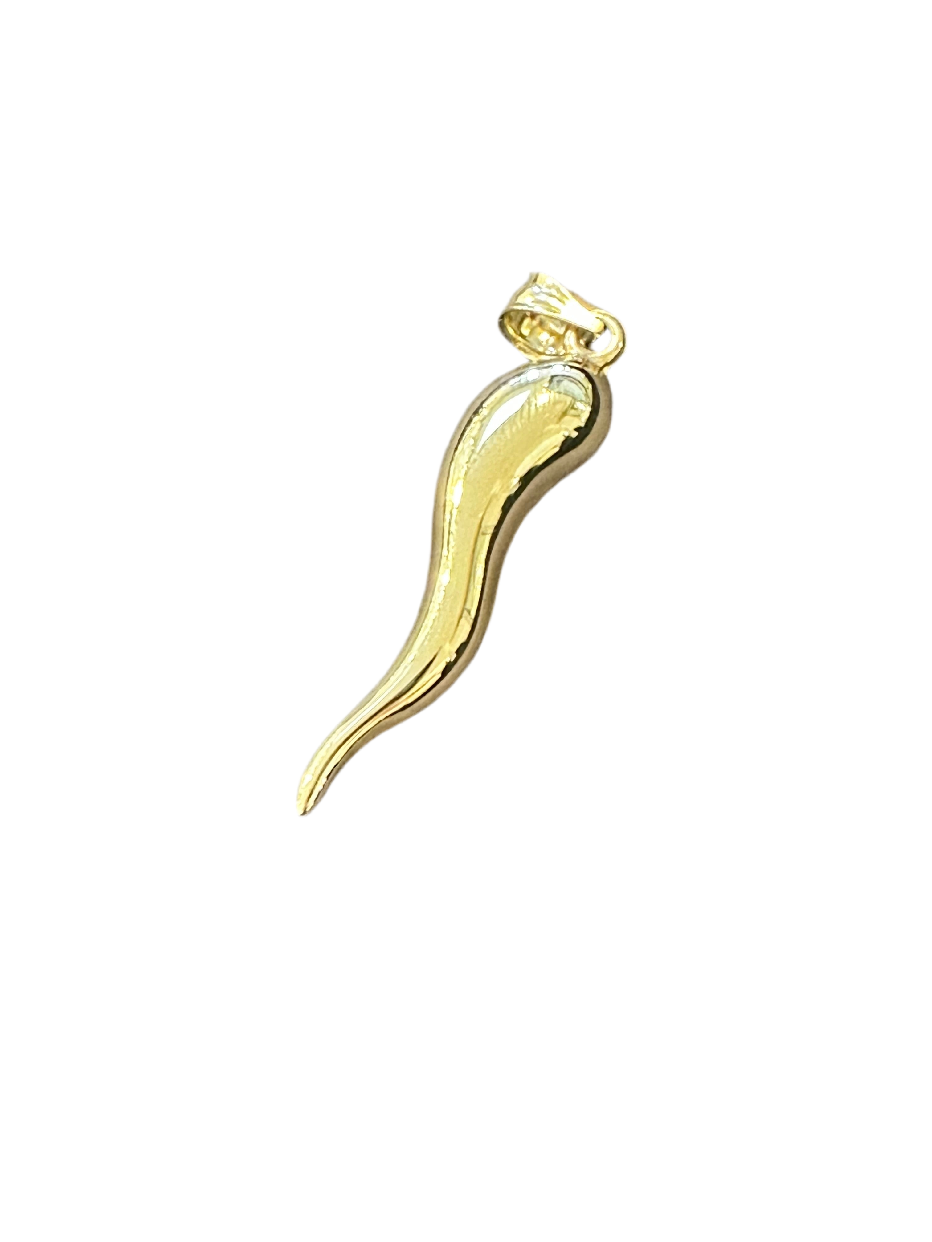 ANEV 14K Italian Horn Charm