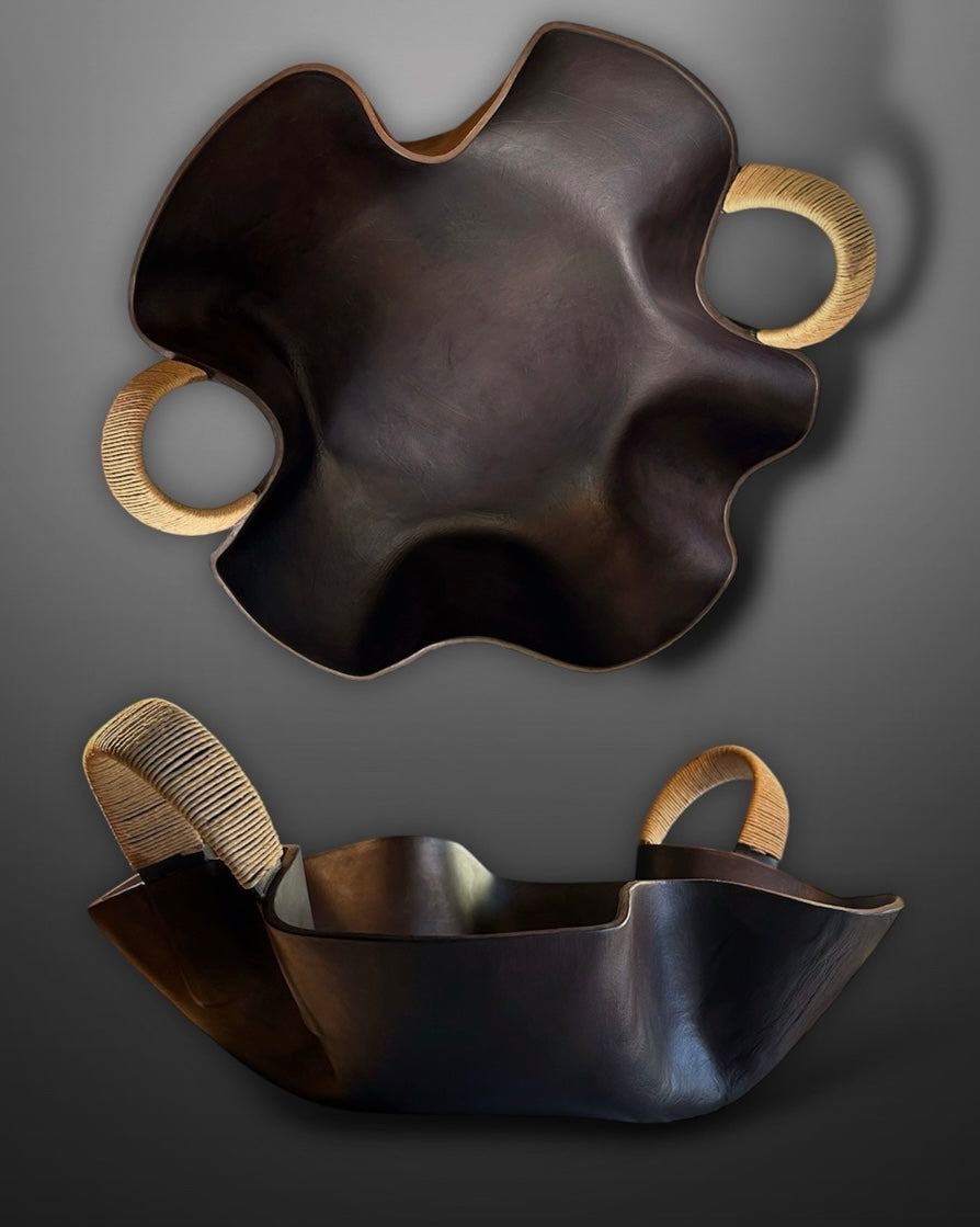 FULANO MENGANO Leather Bowl 3