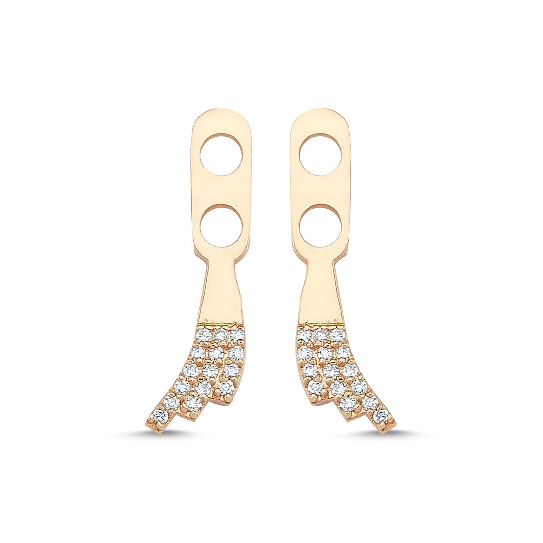 ECCE Star Diamond Earring  &amp; Nort Star Back