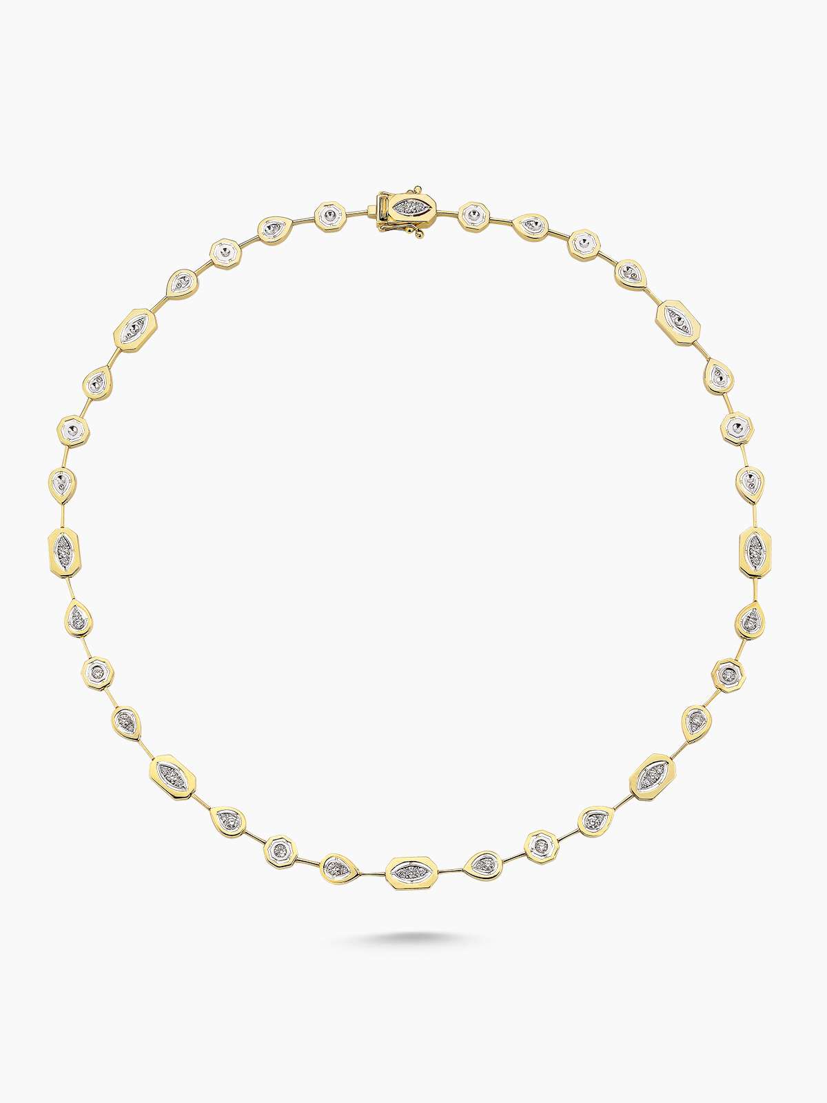 MELIS GORAL Focus Diamond Necklace