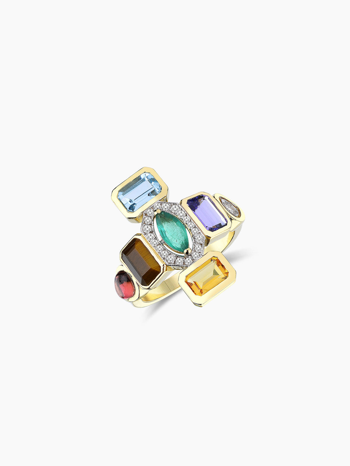 MELIS GORAL Focus Chakra Colors Ring