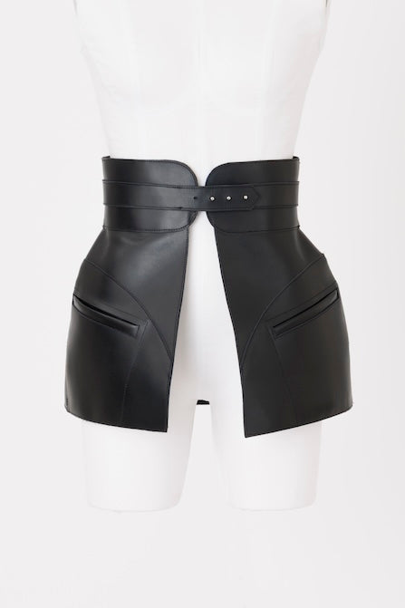 FETICO Leather Corset Belt