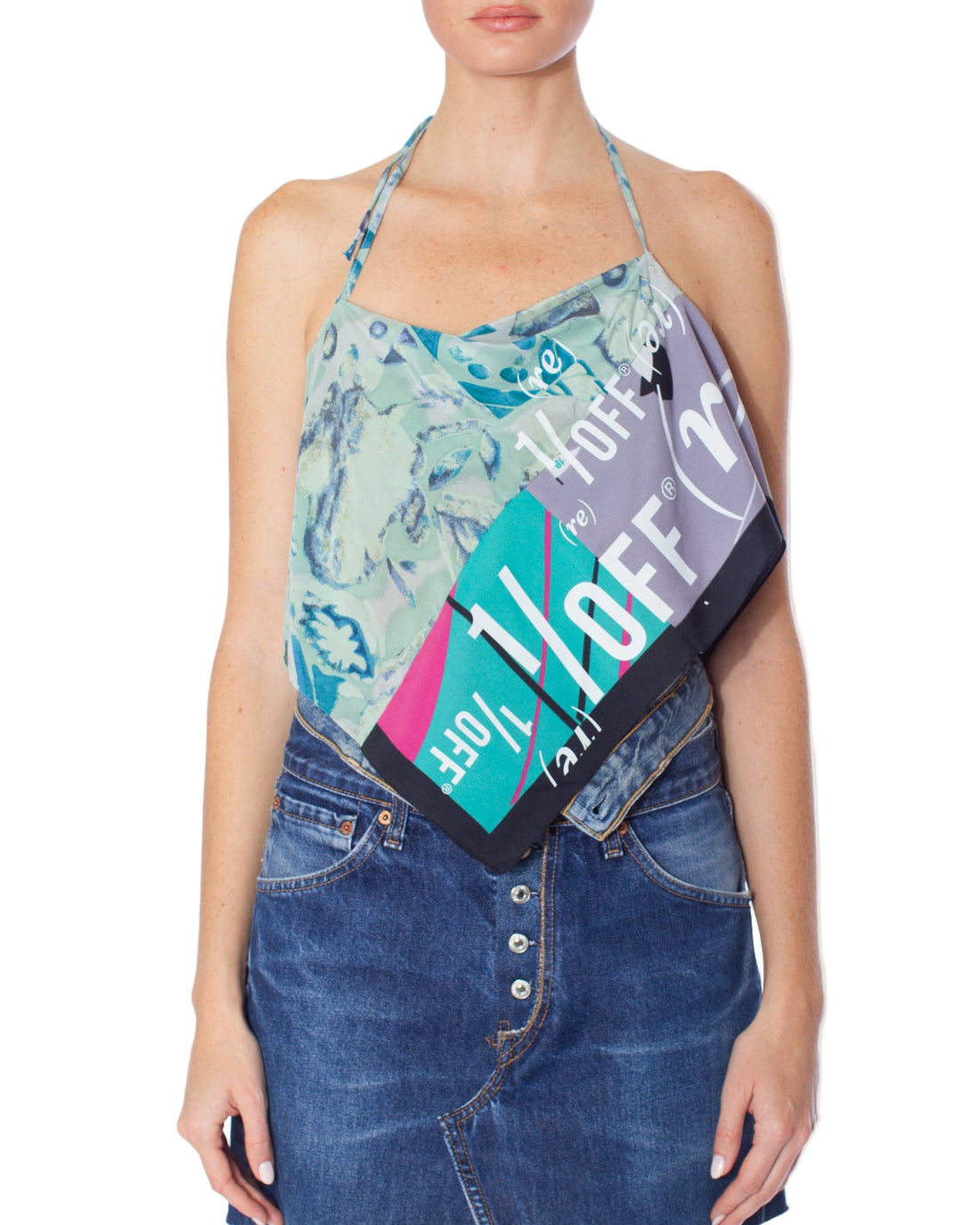 1/OFF PARIS Top Scarf Backless