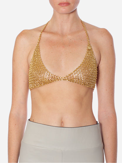 SILVIA GNECCHI Chain Bra