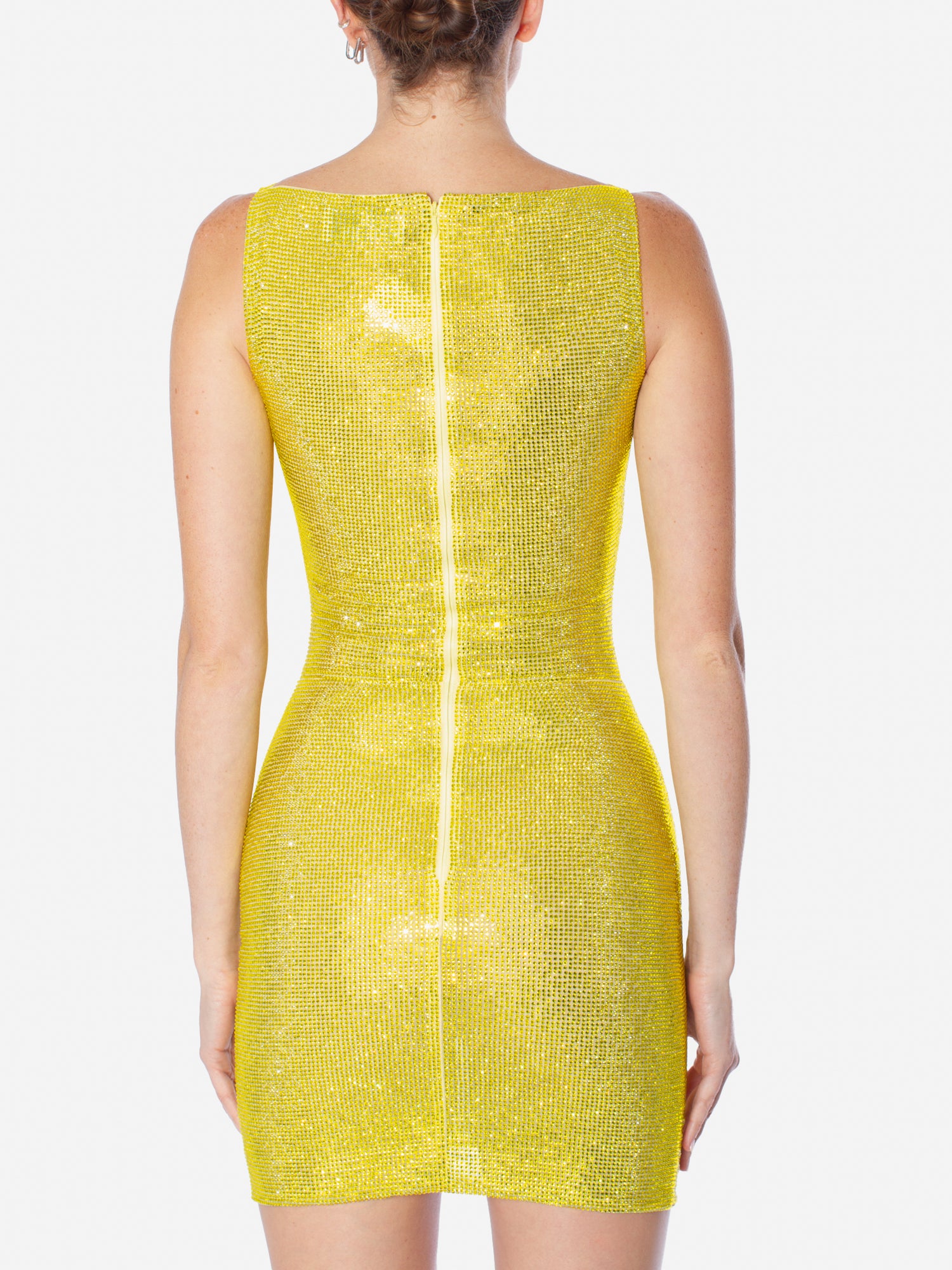 GIUSEPPE DI MORABITO Rose detail Cut Out Mini Dress