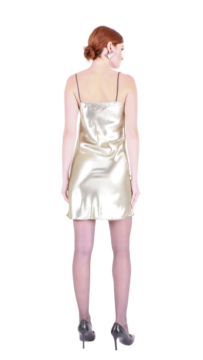 AOTC Lamé Slip Dress