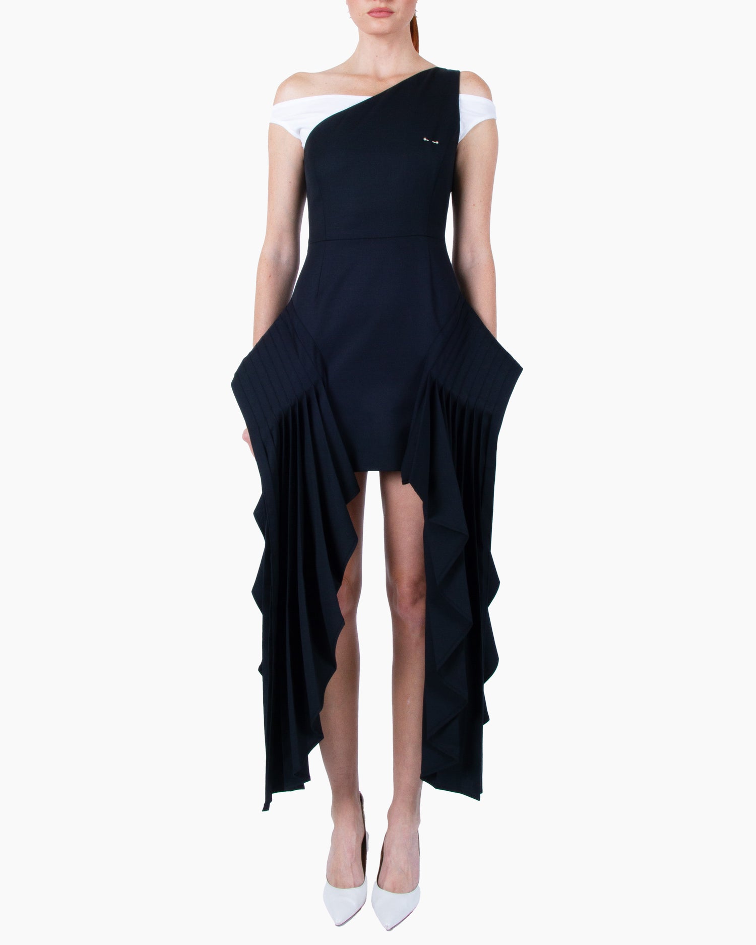 BONBOM One Shoulder Chandelier Dress