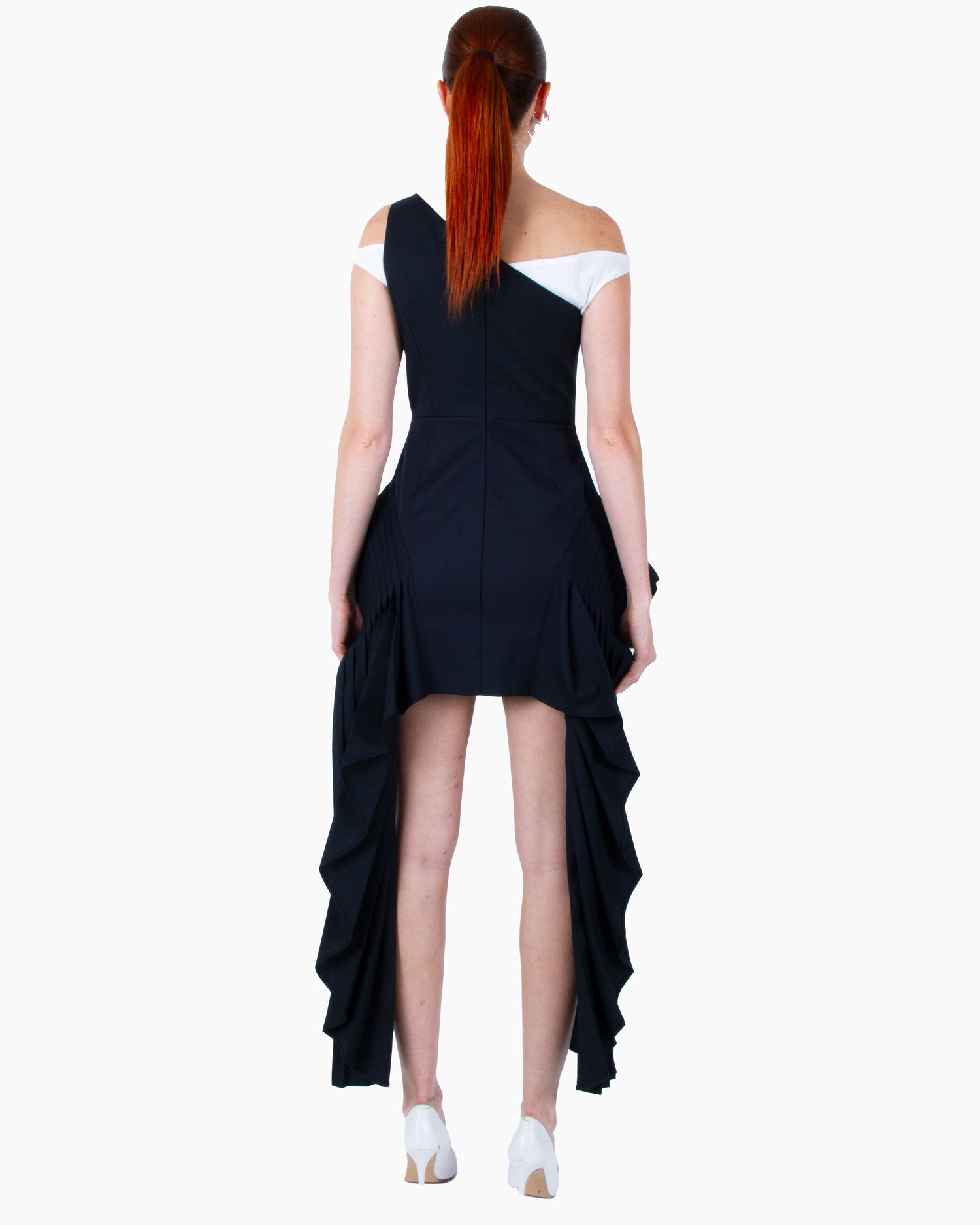 BONBOM One Shoulder Chandelier Dress