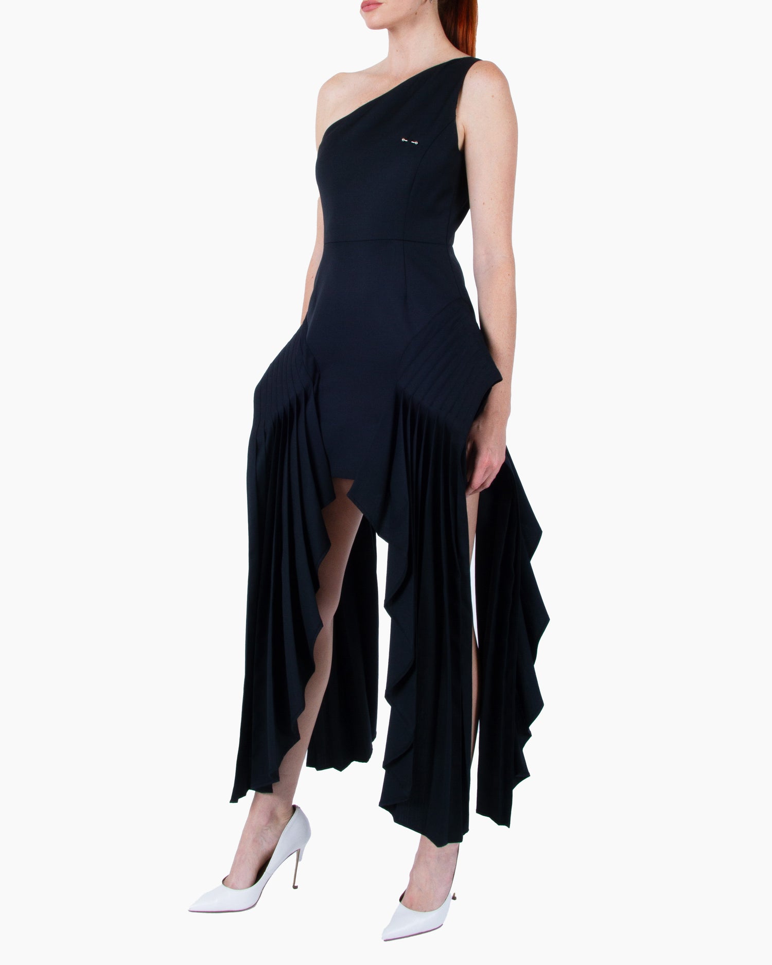BONBOM One Shoulder Chandelier Dress