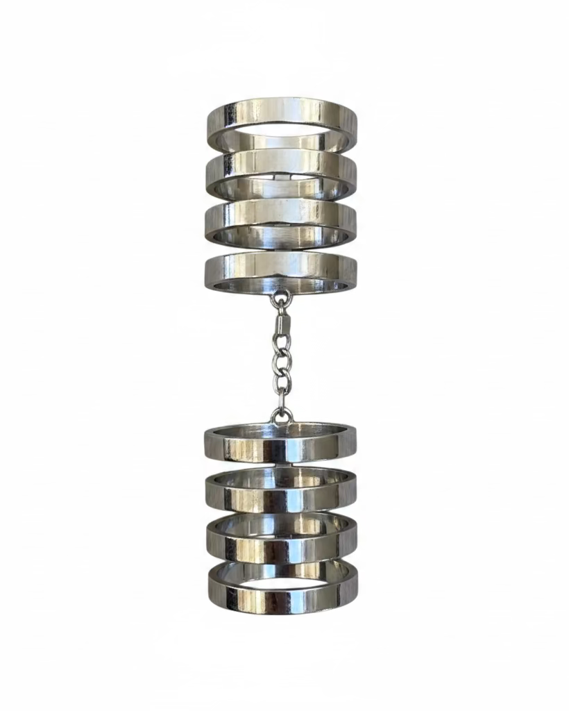 REPOSSI Silver Connected Ring