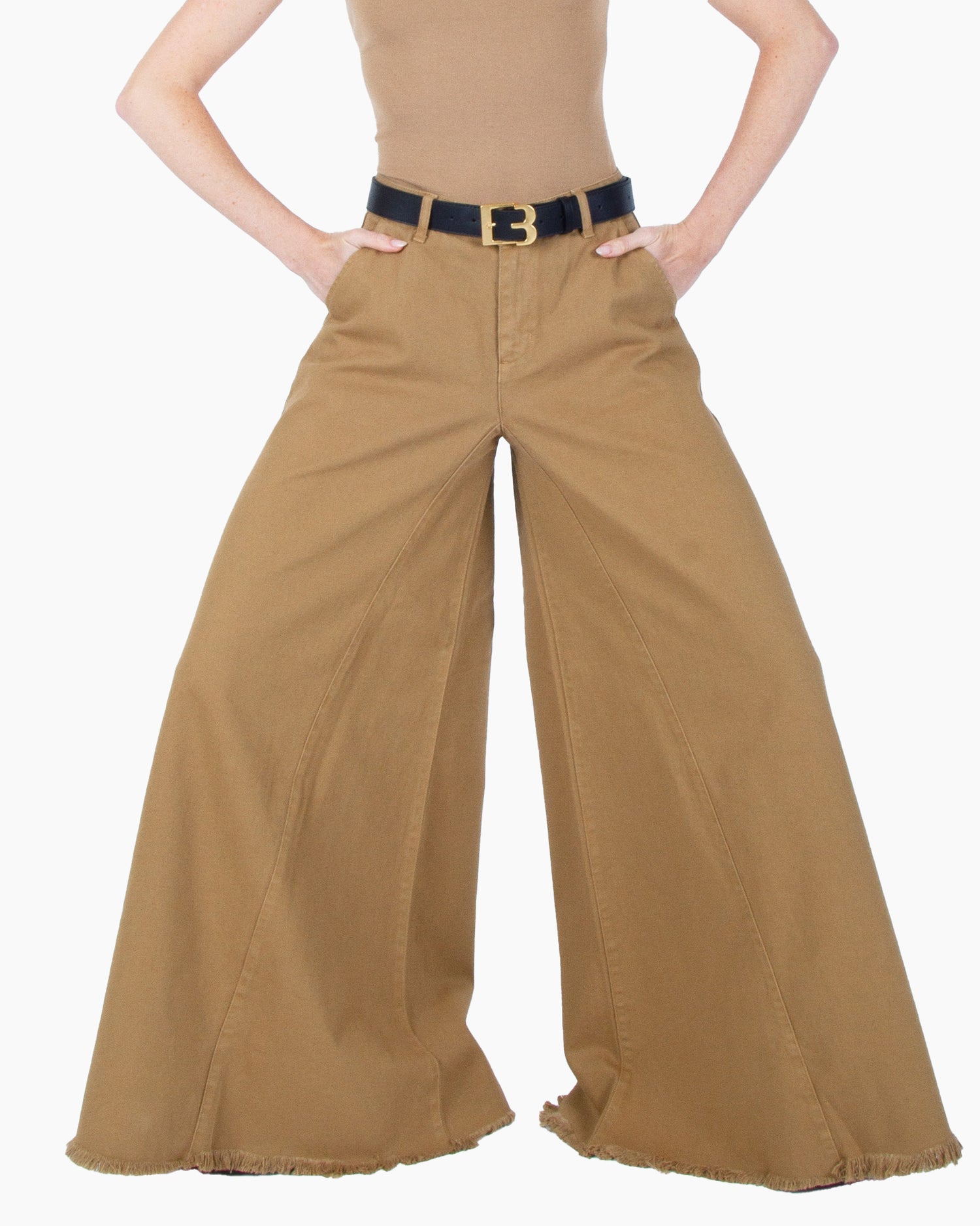 FEDERICA TOSI Jeans Wide Bull Denim