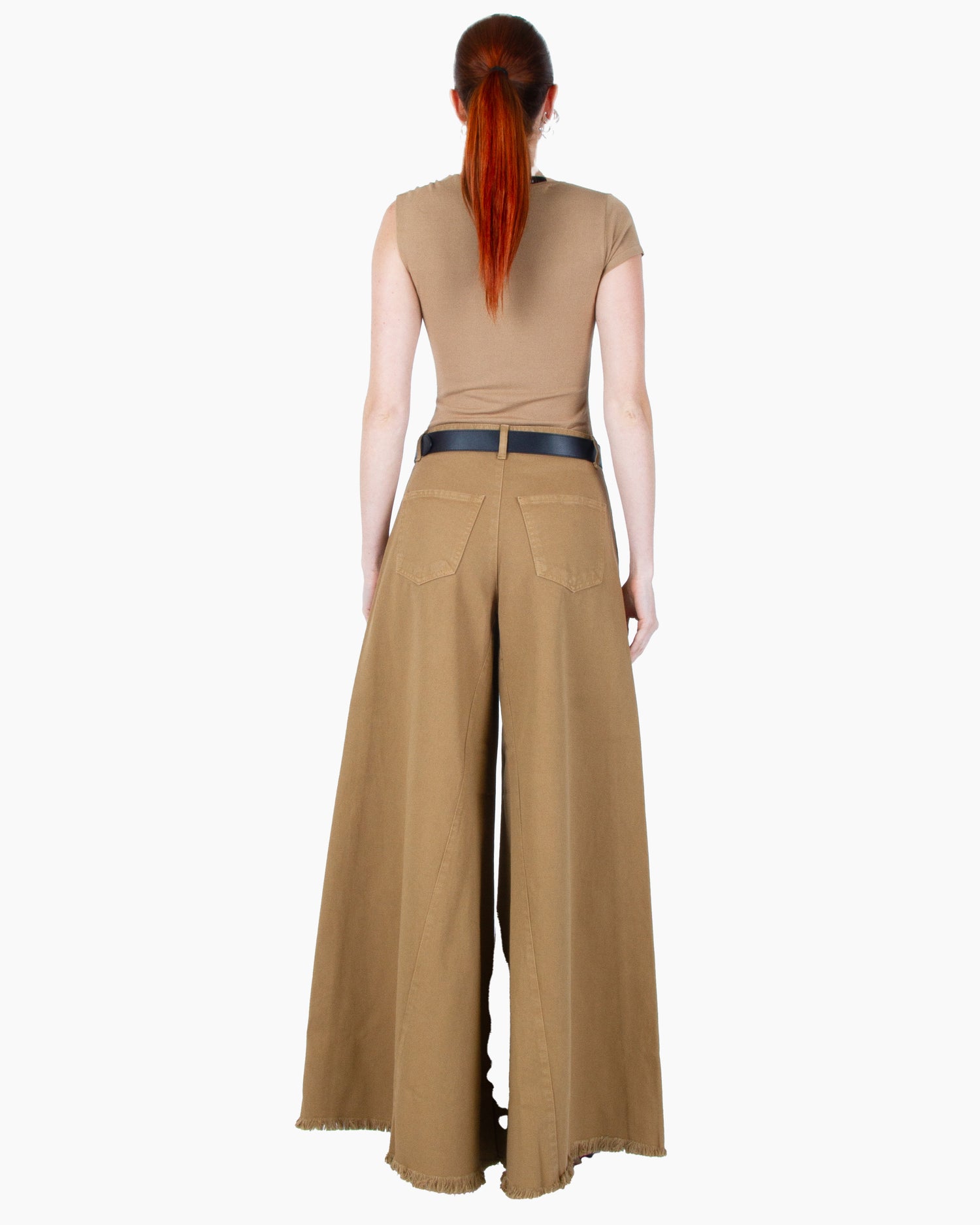 FEDERICA TOSI Jeans Wide Bull Denim