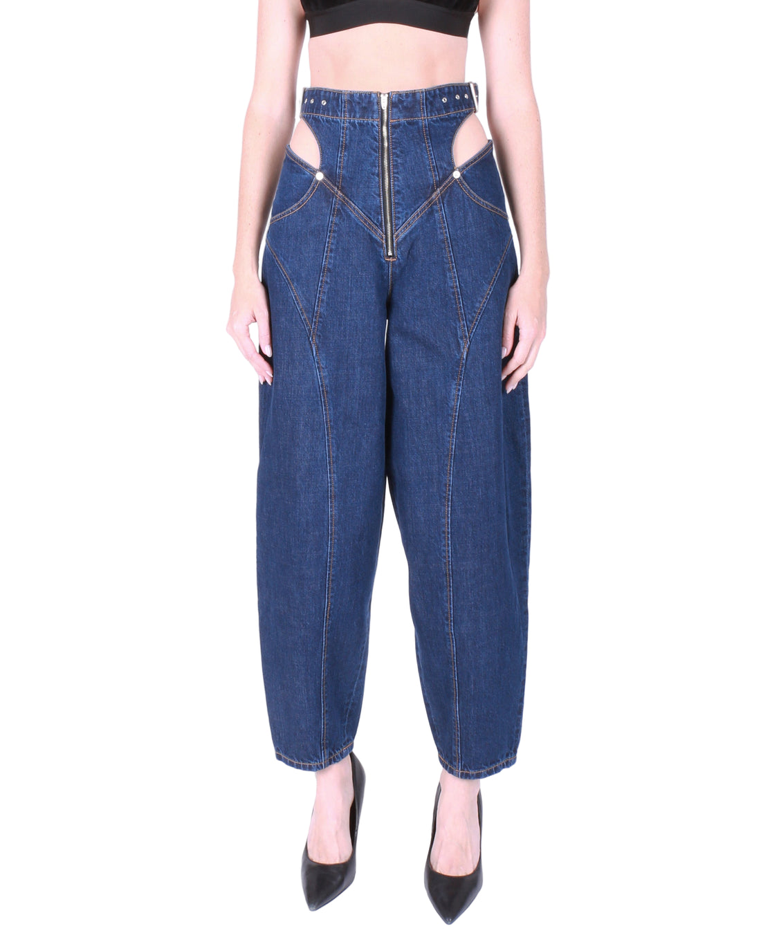 FETICO Organic Cotton High-Waist Jeans