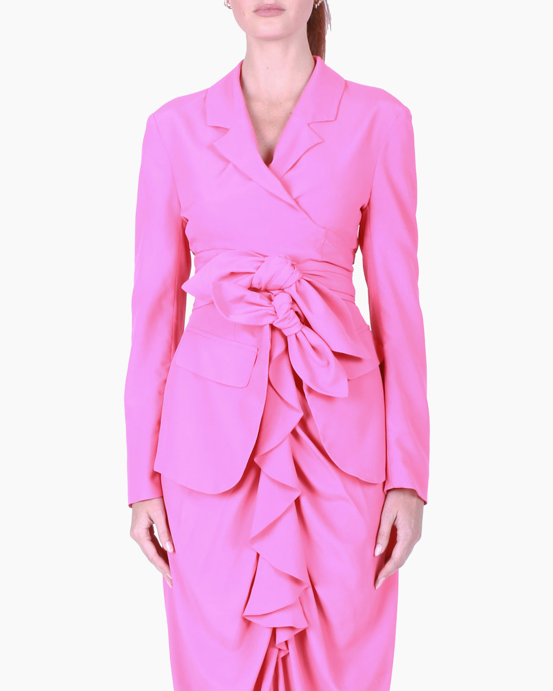 ROMEO GIGLI Double Knot Jacket in Watermelon