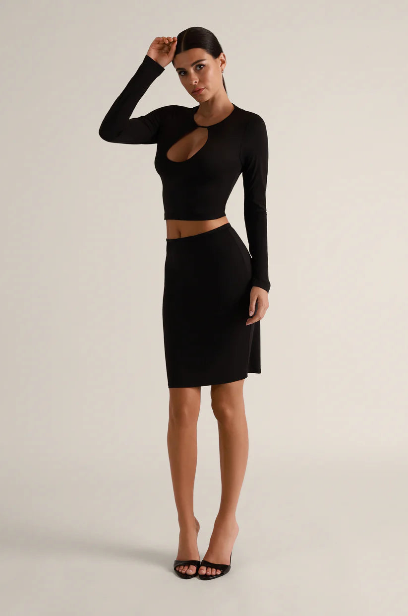 KIKI DE MONTPARNASSE Echauffe Skirt